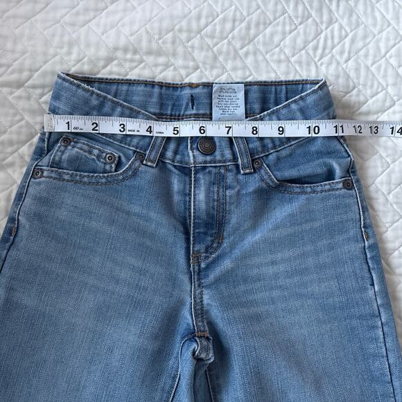 Sonoma Skinny Mid Rise Kid Girl Size 7 Adjustable Button Waist - Picture 5 of 7